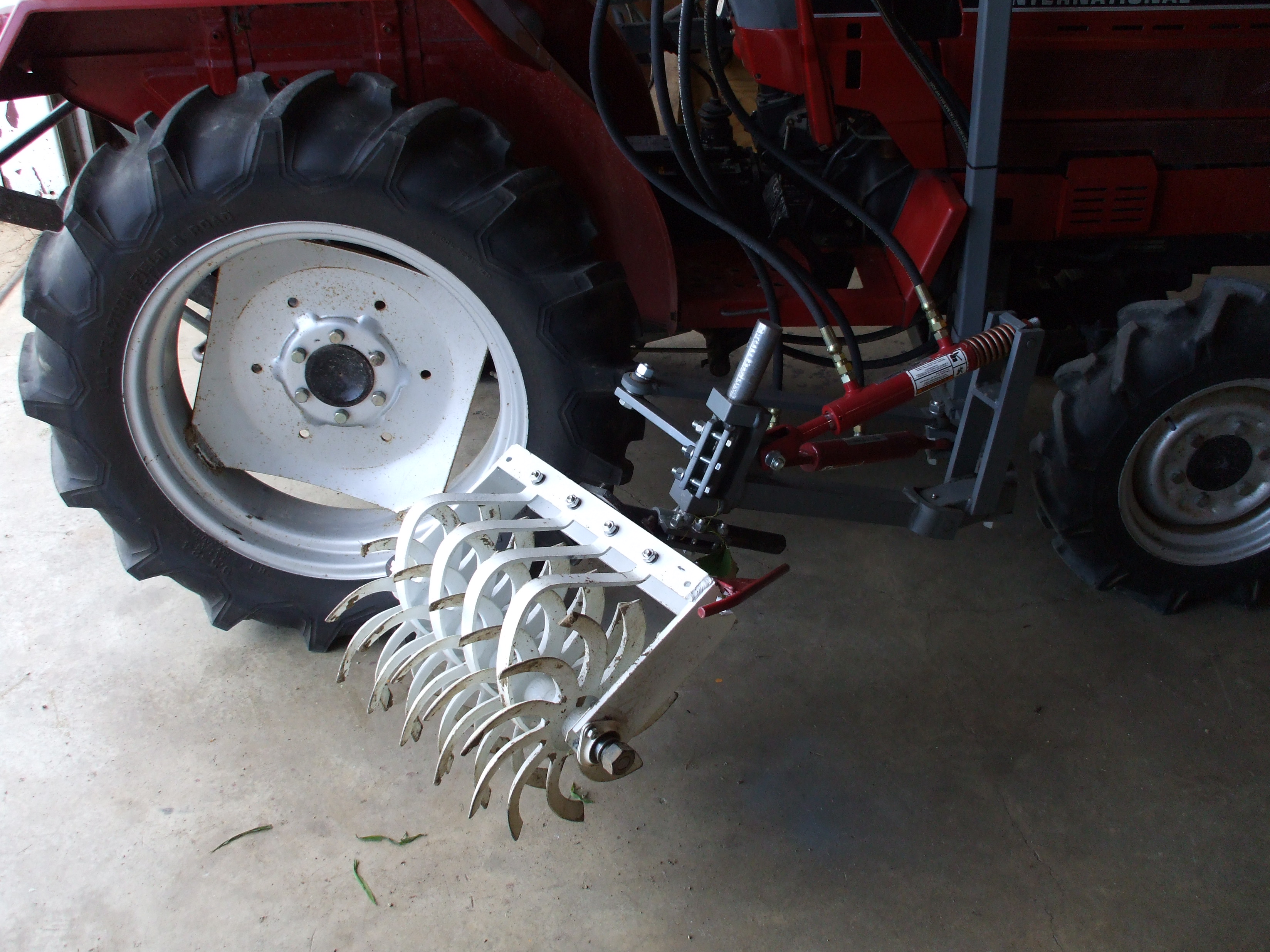 Ground Driven Rotary Cultivator